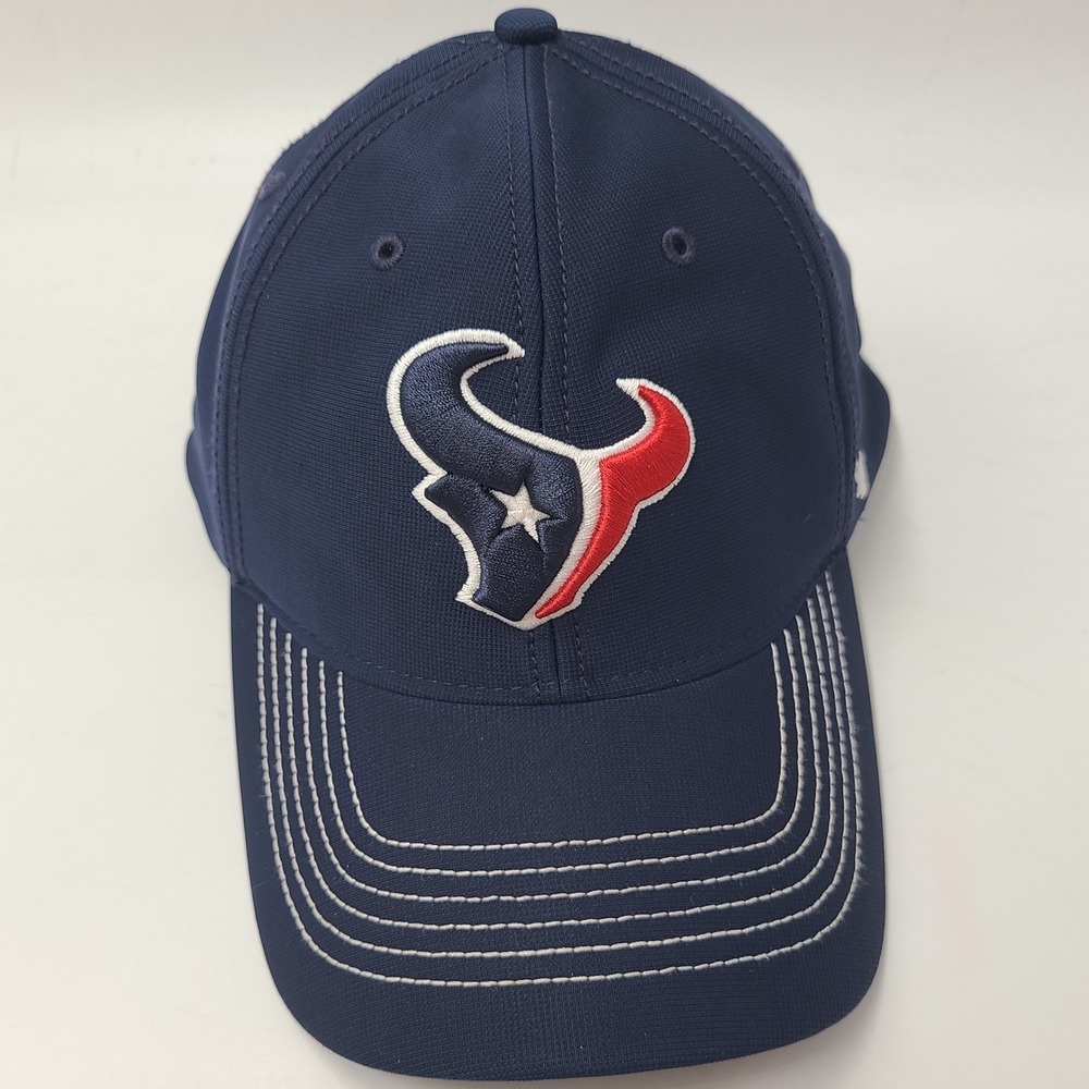 Houston Texans Hat Fitted L-XL 47 Brand Closer Blue White Red NFL Football Men